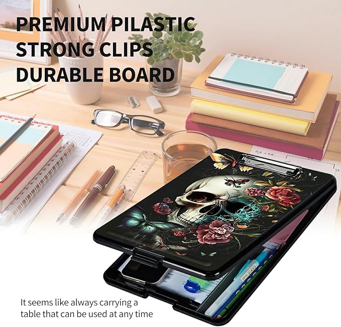 A4 Clipboards, Heavy Duty Waterproof Nursing Plastic Folder Clipboard - Image 6