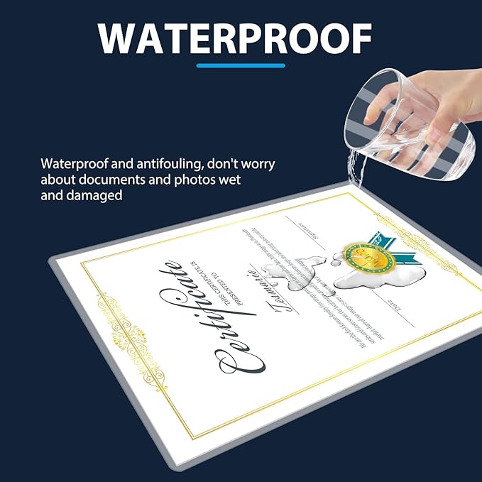 400 Pack Laminating Sheets, Holds 8.5 x 11 Inch Sheets, 3 mil, 9 x 11.5 Inches - Image 5