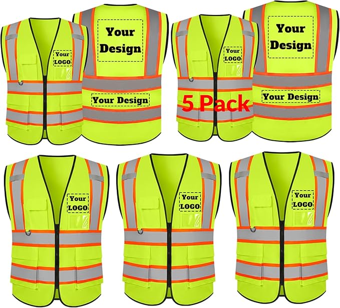 Safety Vest Customize Logo by evershare
