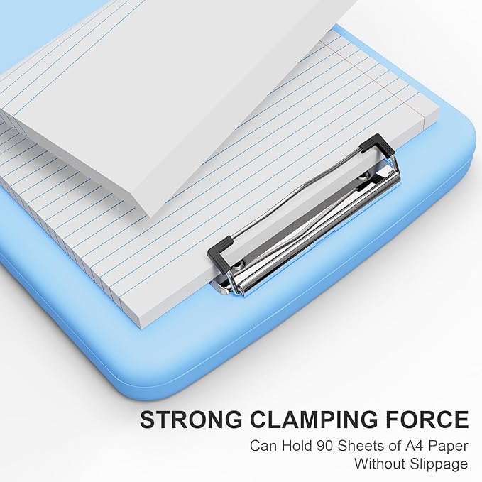 Plastic Clipboard with Storage, 8.5 x 11 Storage Organization Box Side-Opening - Image 4