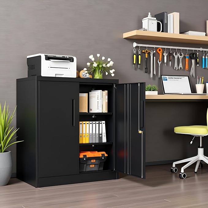 SUNCROWN Metal Storage Cabinets, 36”Locking Cabinet - Image 5