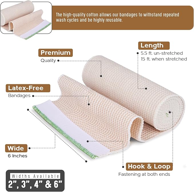 Premium Elastic Bandage Wrap - Image 2