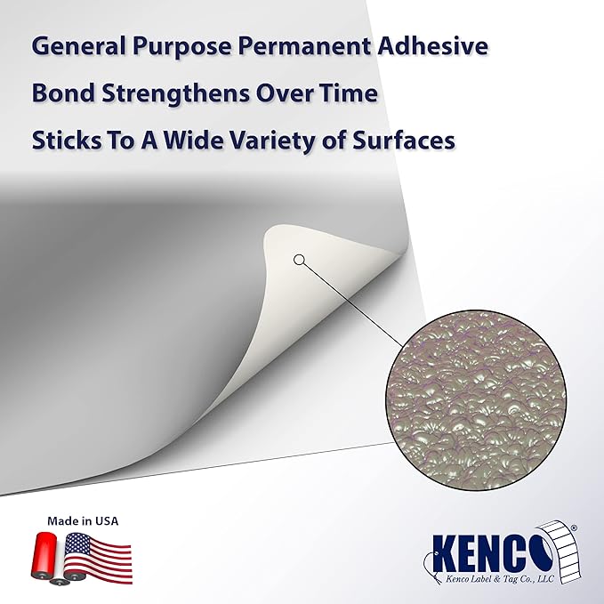 Kenco Color Coding 3 X 5 Rectangle Labels, Inventory Control Stickers 500 - Image 3