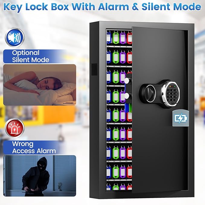 206 Keys Combination Lock Key Cabinet - Image 6