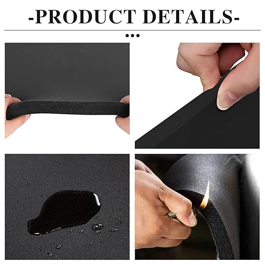 Adhesive Foam Roll Neoprene Sponge Foam Sheet Roll Closed Cell Insulation - Image 5