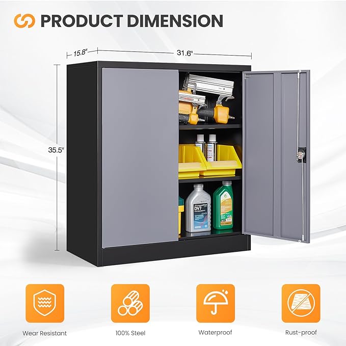 Metal Garage Storage Cabinets - Image 3