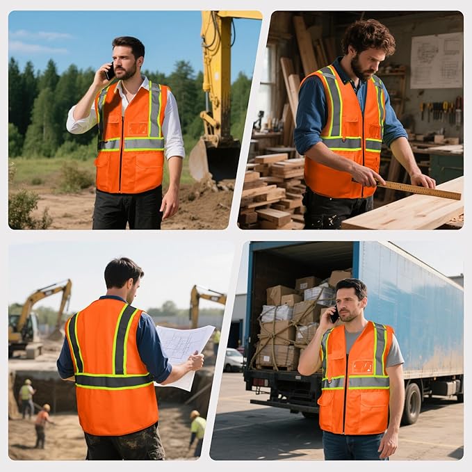Safety Vest Customize Logo - Image 5