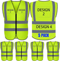 BeautyWill Custom Logo Safety Vest S, 4XL Personalized Safety Vest High by BeautyWill