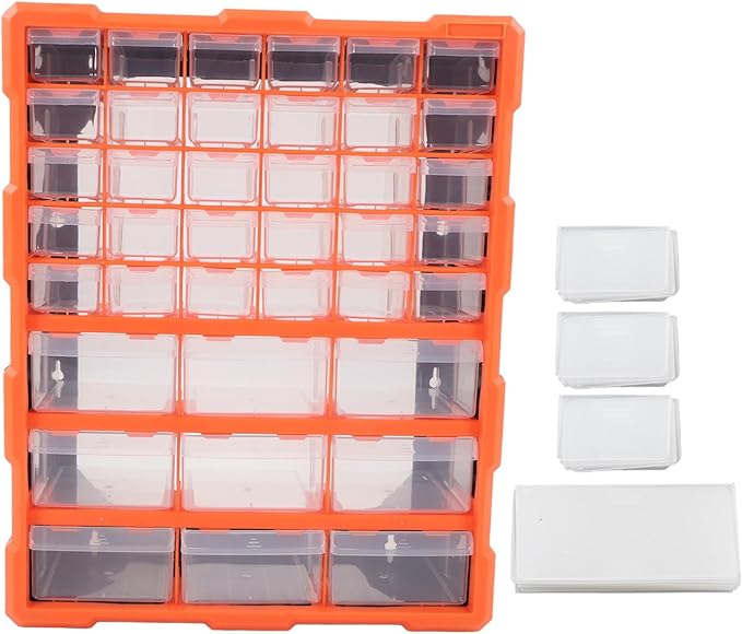 Nuts and Bolts Organizers and Storage, Parts Organizer, 39 Drawer Organiser DIY - Image 3