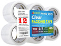 Clear Packing Tape Heavy Duty Refill Rolls Sealing Great by APORNI