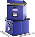 Huolewa Portable Leather File Organizer Boxes by Huolewa