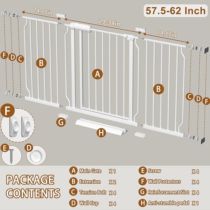 Fairy Baby Extra Wide Baby Gate - Image 2