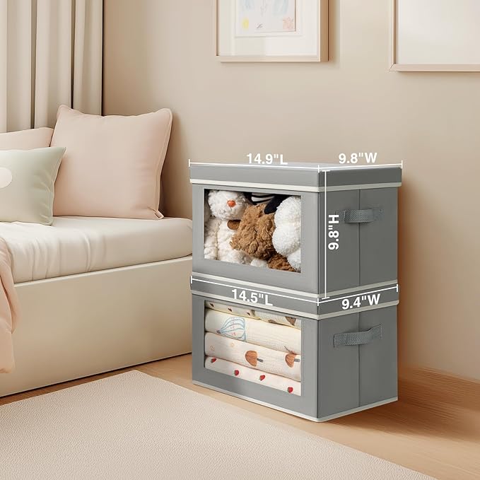 Decorative Bins with Lids - Image 5
