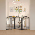 BHG Metal No-Assembly Freestanding Dog Gate by BHG