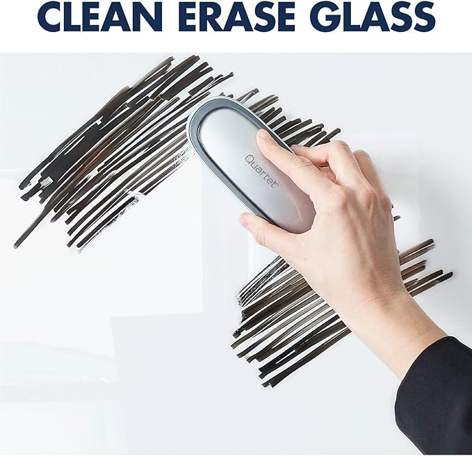 Quartet Dry Erase Board, Magnetic Whiteboard 48" x 48", Glass Board - Image 6