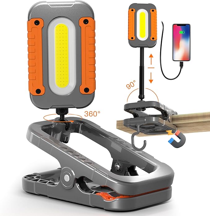 Rechargeable LED Work Light by Keadeso