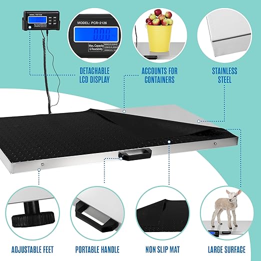 Houseables Dog Scale, Pet Scale, - Image 4