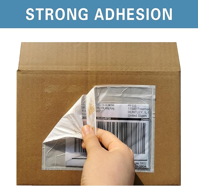1000 Pcs 9.5"x6.7" Self-Sealing Packing List Envelope Pouches, Mailing Pouch - Image 5