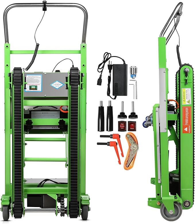 Electric Stair Climbing Hand Trucks Dolly Cart, 900lb Capacity Heavy Duty Stair by Unknown