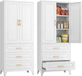 Kitchen Pantry Cabinet, Metal Storage Cabinets by POLUP