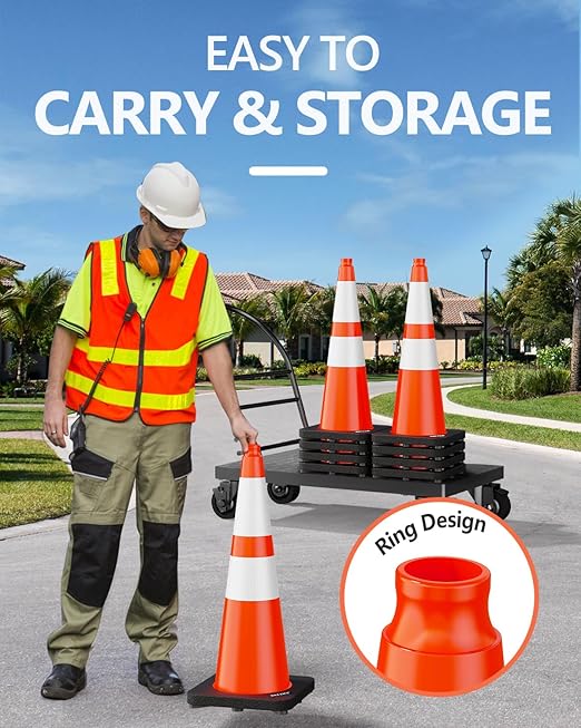 BATTIFE Traffic Cones 28 Inch - Image 5