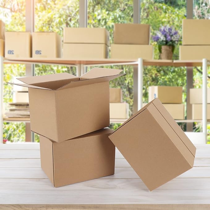 CRUGLA 40 Packs 8x6x6 Shipping Boxes Cardboard Boxes Shipping Box - Image 6