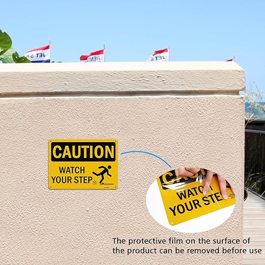 T&R Caution Watch Your Step Signs - Image 6