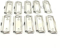Shuokecrafts10 Pack Metal Clipboard Clips by shuokecrafts