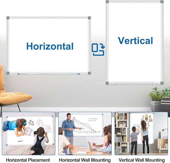 White Board Dry Erase Whiteboard - Image 5