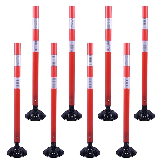 36 Inch Heavy Duty Traffic Cones 8-Pack by OrangeStar