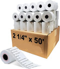 MFLABEL 2 1/4" x 50' Thermal Papers Cash Register POS Receipt Paper by MFLABEL