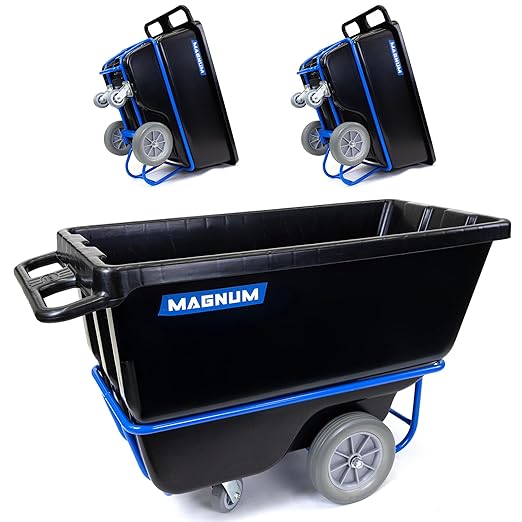 Tilt Truck, 1/2 Cu. Yd. Capacity Dump Cart by Unknown
