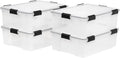 IRIS USA WeatherPro 41 Qt Storage Bins by IRISUSA