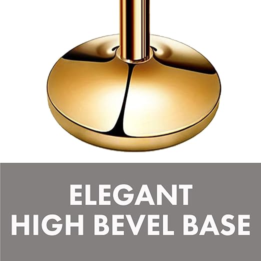 New Star Foodservice 54736 Round Top Brass Plated Stanchions - Image 6