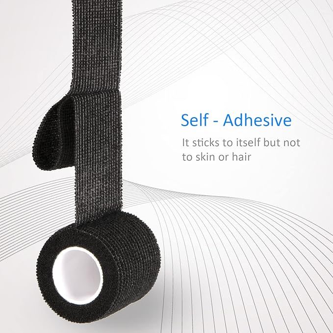 24 Pack Self Adherent Cohesive Wrap Bandages Non Woven Cohesive Bandage Elastic - Image 4
