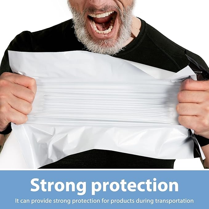 Metronic Poly Mailers 14.5x19 1500 Pack White, Large Shipping Bags Bulk Mailing - Image 4