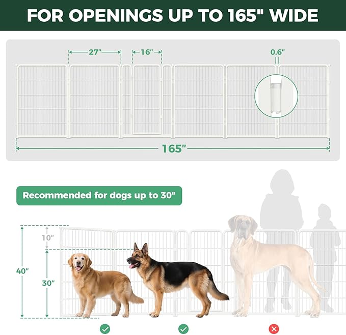 FXW Dog Gate Extra Wide Designed - Image 6