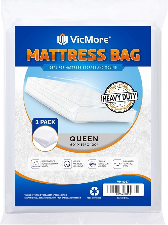 VICMORE 2-Pack Queen Mattress Bags by VicMore