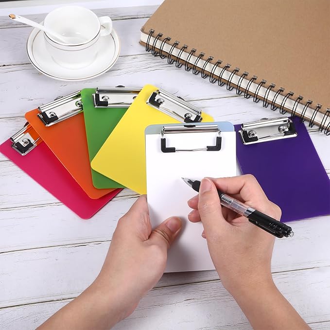 6 PCS MiNi Clipboard，Pretty Cute Small Clipboards 4×6 Inch A6 - Image 7