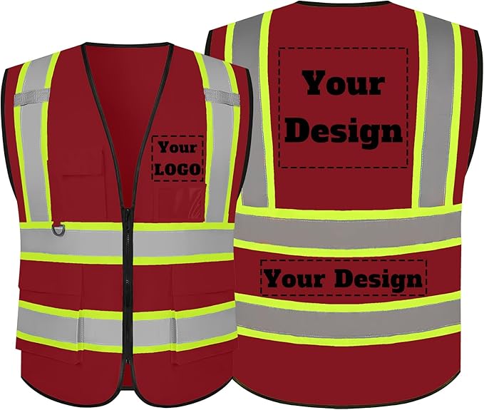 Safety Vest Customize Logo by evershare