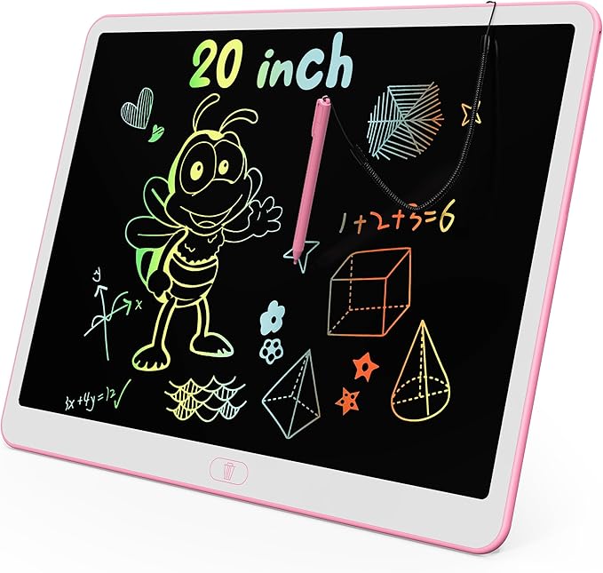 KOKODI LCD Writing Tablet, 20 Inch Colorful Toddler Doodle Board Drawing Tablet by WhereKidsLearnThroughPlay