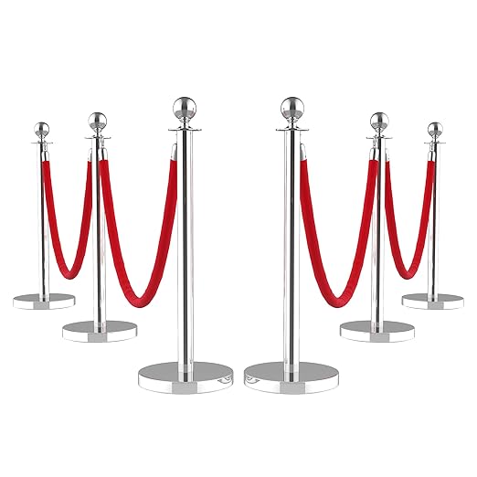 6Pcs Stainless Steel Stanchion Posts - Image 2