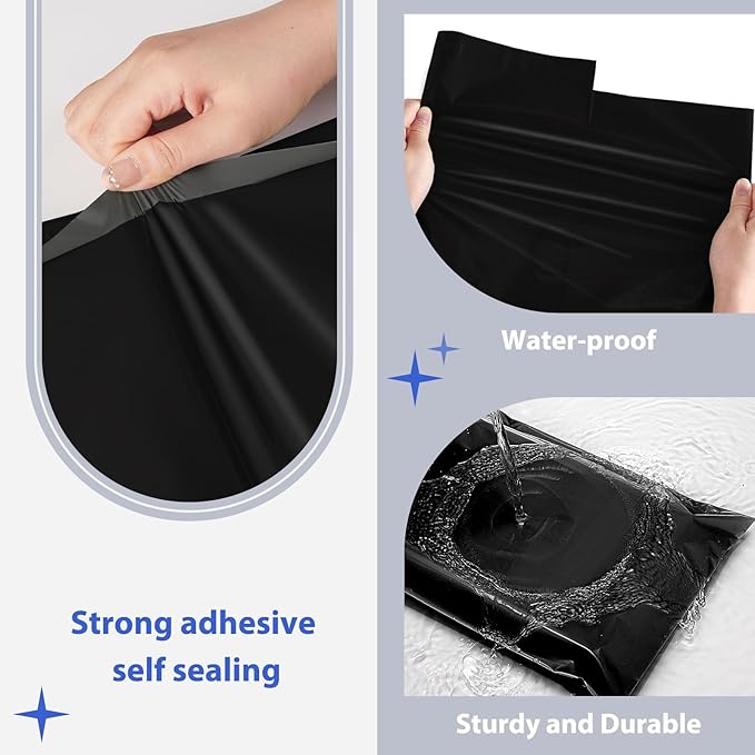 Fuxury Poly Mailers 17.7 X 22 Inches 50 Pcs, Bulk Shipping Bags - Image 3
