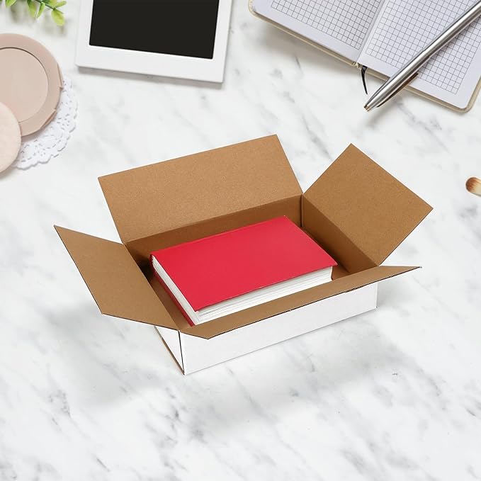 25 Pack Shipping Boxes 8x6x2 Inches, Small Business, Literature Mailer - Image 4