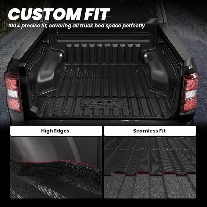 LASFIT Truck Bed Mat for Ford Maverick 2026 2025 2024 2023 2022 Hybrid & - Image 3