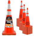 Xpose Safety 36 Inch Orange Traffic Cones Heavy Duty 12lb by XposeSafety