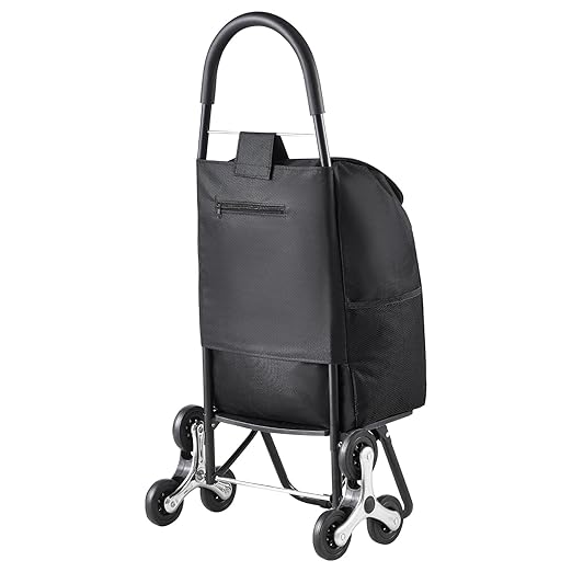 VEVOR Stair Climber Cart, 36L Capacity, Grocery Cart Laundry Stair Climbing - Image 9