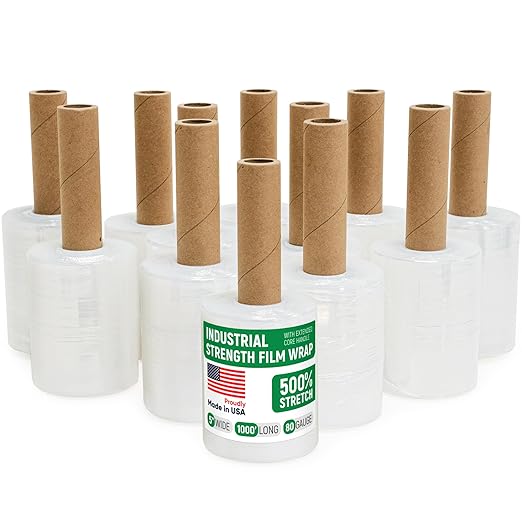 5" x 1000' Industrial Strength Mini Stretch Wrap by Paclord