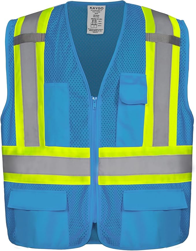 KAYGO Safety Vest with Pockets by KAYGO