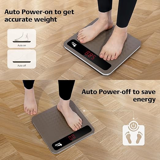 himaly Digital Body Weight Scale Bathroom Scale, Step-On Technology High - Image 3
